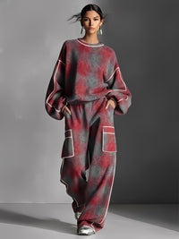 Elena - Graphic Two-Piece Set