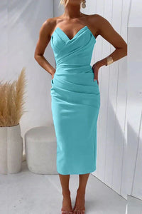 Millie - Backless Midi Dress