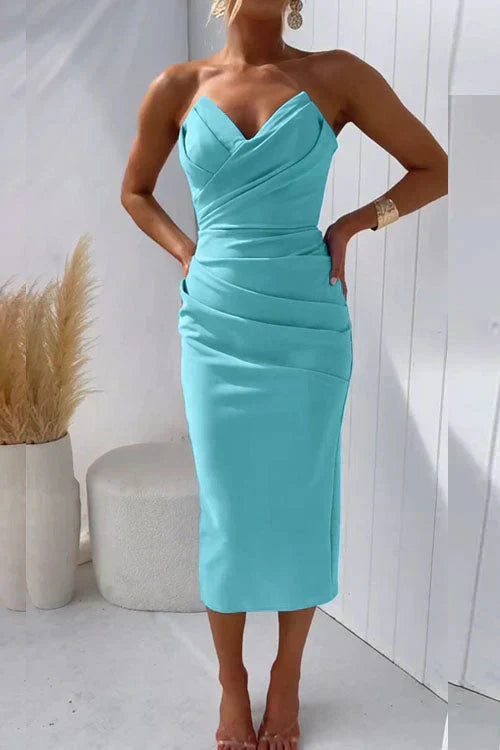 Millie - Backless Midi Dress