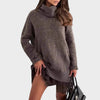 Brown Sweater and Brown Dress
