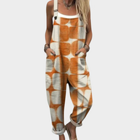 Felicity - Comfortable Printed Dungarees