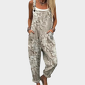 Elizabeth - Comfortable Printed Dungarees