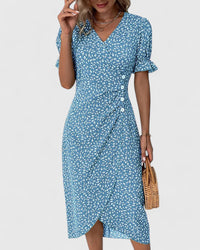 Kataryna | Comfortable Summer Dress Blue