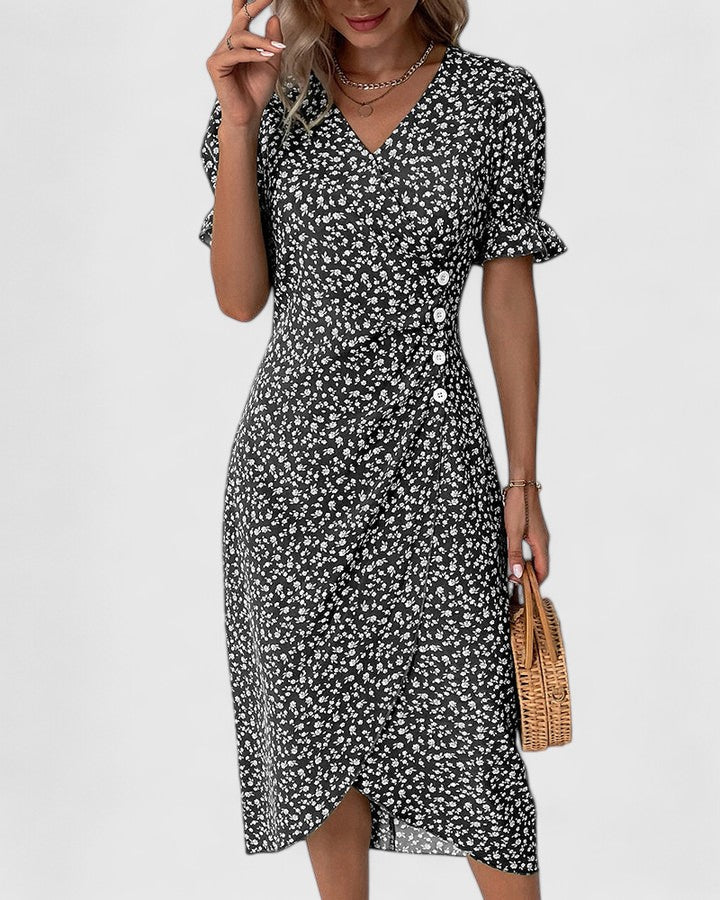 Kataryna | Comfortable Summer Dress Black