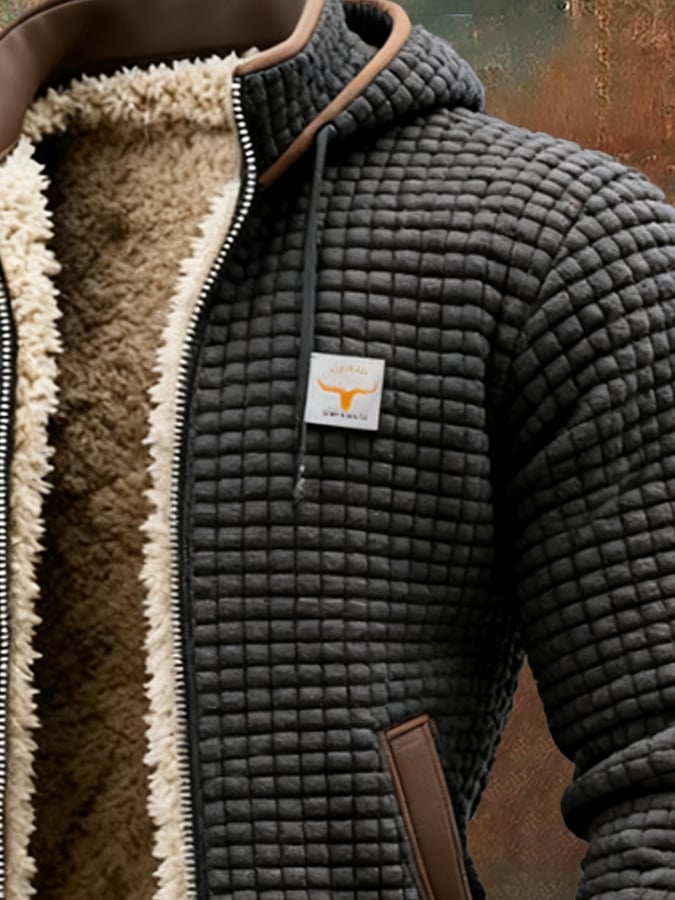 Logan - Quilted Polar Fleece Jacket