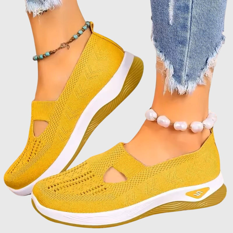 Emely | Orthopedic Slip-On Shoes Light Yellow