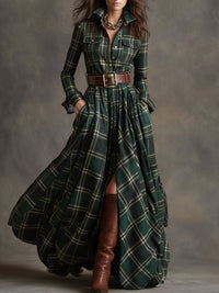 Ashlyn - Belted Shirt Dress for Timeless Elegance