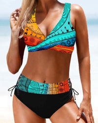 Ysella - Colorful Bikini Set