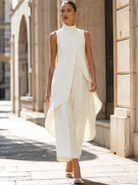 Ariadne - Elegant Wide-Leg Co-ord Set