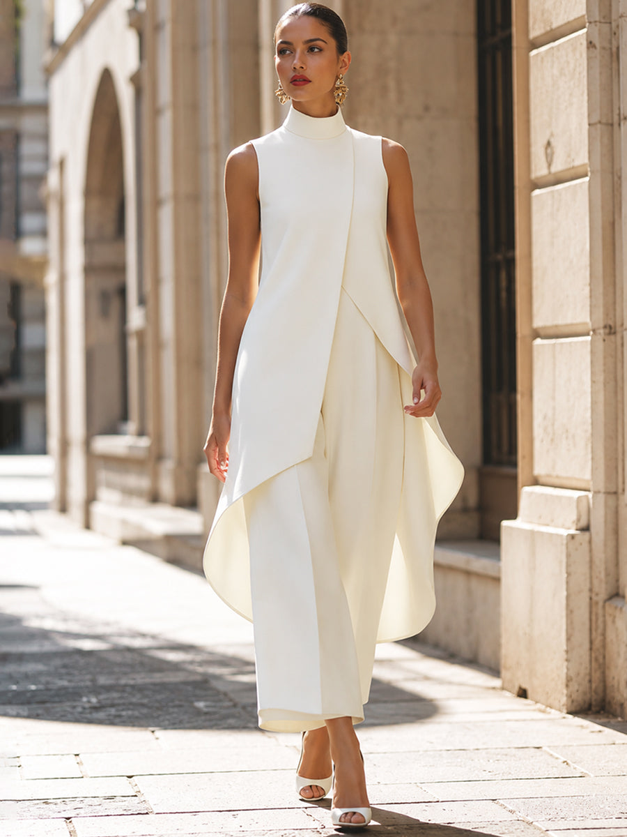 Ariadne - Elegant Wide-Leg Co-ord Set