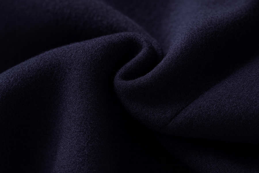 Jonah - Wool Blend Overcoat with Stand Collar