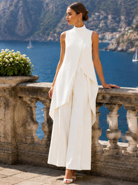 Ariadne - Elegant Wide-Leg Co-ord Set