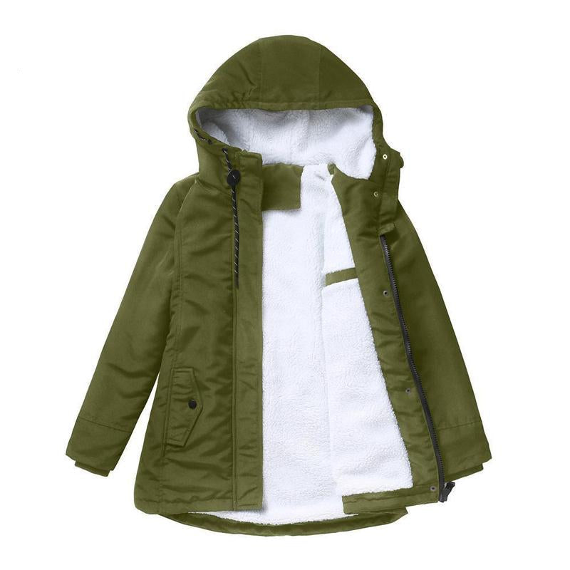 Pippa – Cozy Quilted Winter Coat with Hood