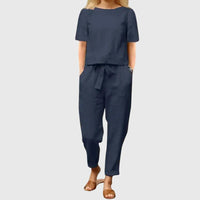 Suzy | Effortless Summer Co-Ord Blue