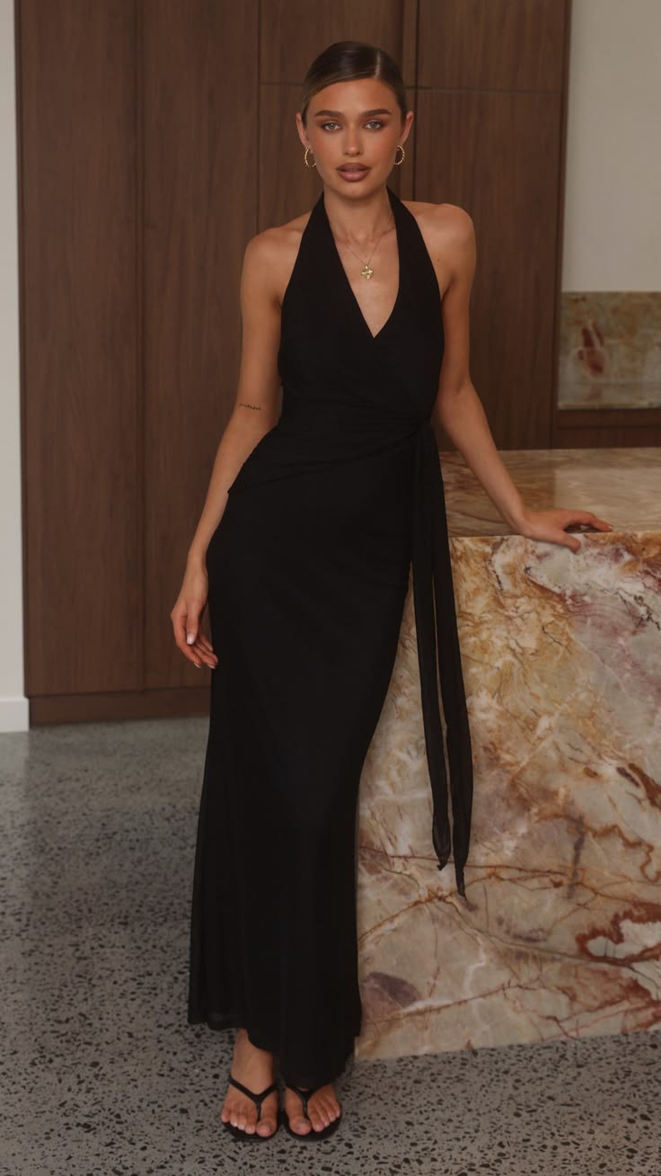 Joslin Maxi Dress Black