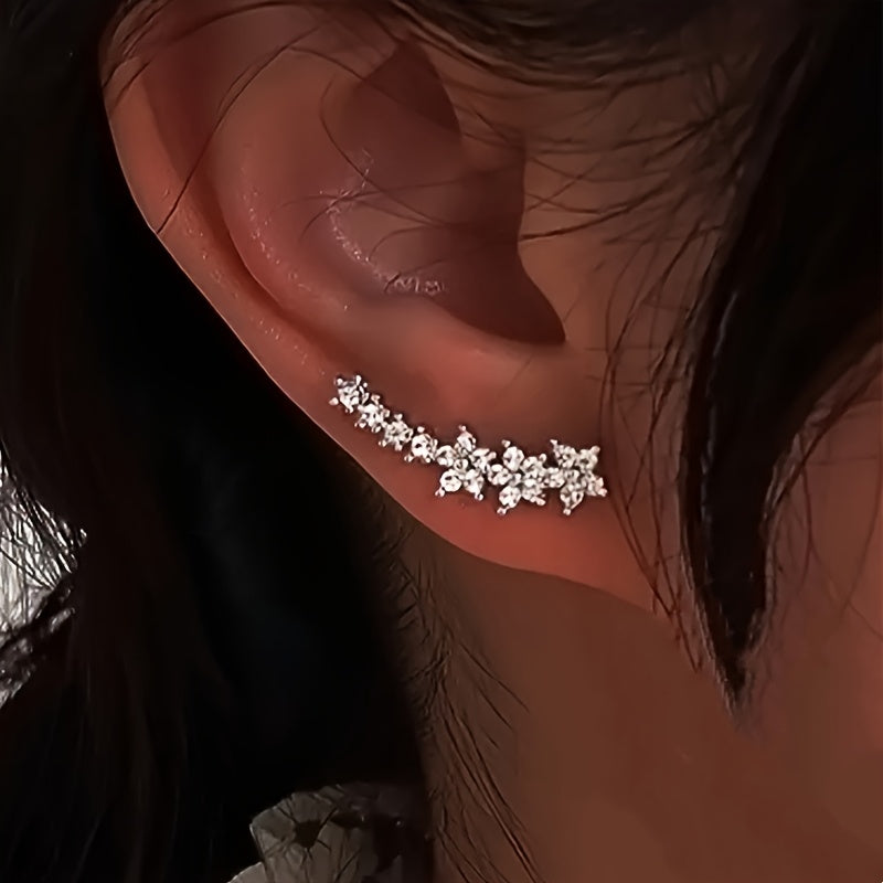 Rhoswen – Timeless Floral Earrings