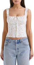 Chicca Square Neck Corset Top (Women) Dress