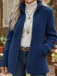 Devina – Full-Zip Lambswool-Feel Jacket