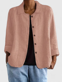 Claudine | Sophisticated Top Pink