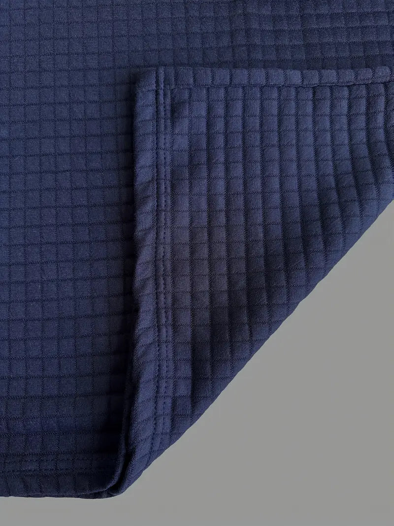 Gabriel – Textured Polo Shirt with Breathable Warm Fabric