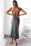 Fool Me Once Midi Dress