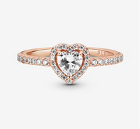 Sparkling Heart Ring collection