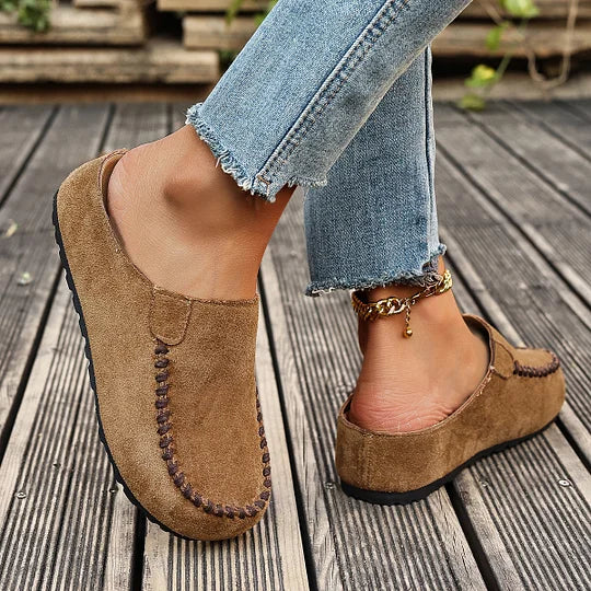 Darcie – Vintage Orthopaedic Leather Mules