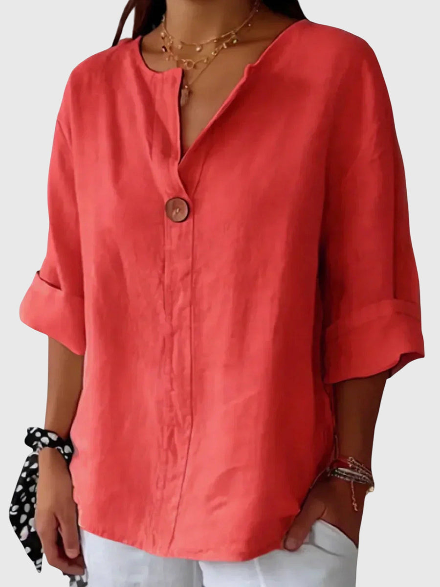Gemma | Chic Comfort Blouse Red