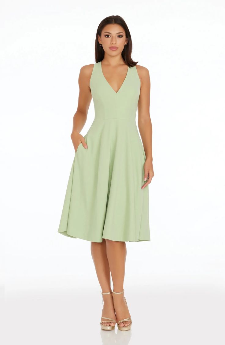 Catalina Fit & Flare Cocktail Dress (Women)