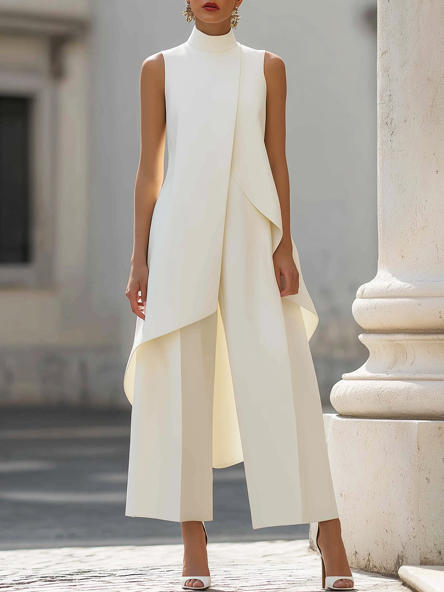 Ariadne - Elegant Wide-Leg Co-ord Set