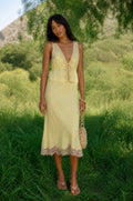 Lady Lace Midi Skirt By Rumored