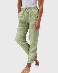 Margaret | Elegant Women's Pants Green