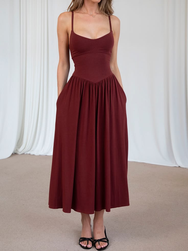 Red Cammie Dress