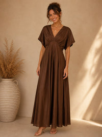 Espresso Chantel Maxi Dress B