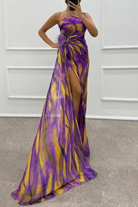 Lily - Vibrant Draped Dress