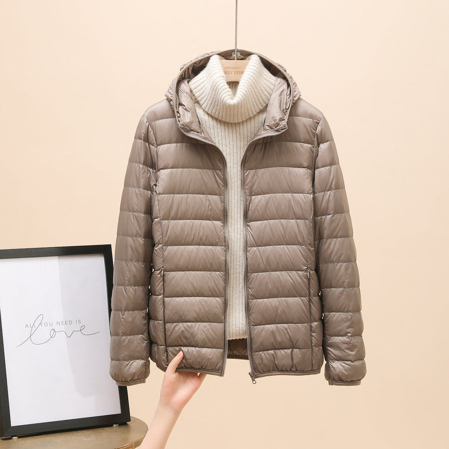 Aline Hooded Quilted Jacket