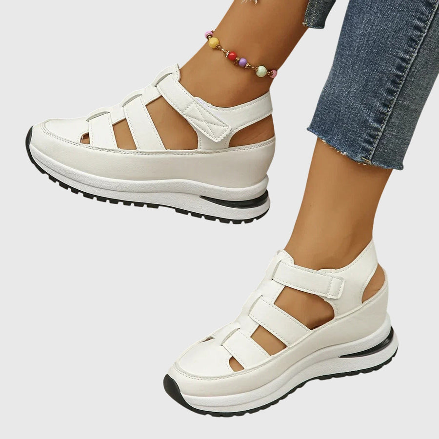 Judy | Orthopedic Sandals White
