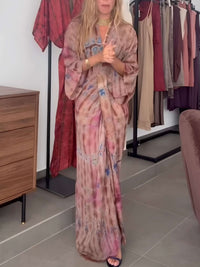 Marnie – Kimono Style Printed Dress