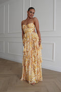 Rebecca Floral Tiered Maxi Dress