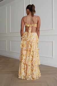 Rebecca Floral Tiered Maxi Dress