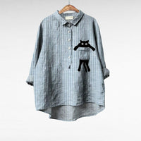 Chloe - Elegant Linen Summer Blouse