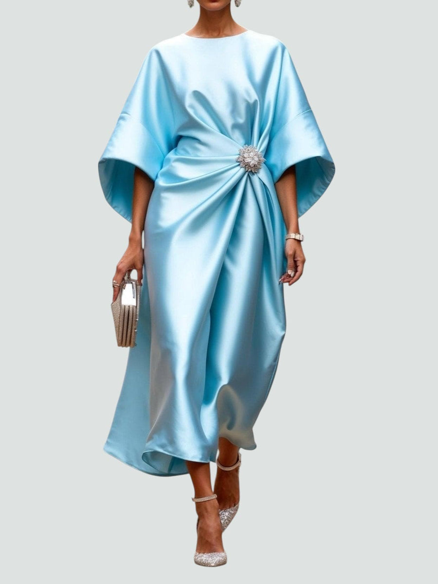 Coralyeth | Elegant Dress Light Blue