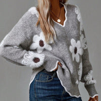 Trie | Elegant Sweater Gray