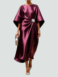 Coralyeth | Elegant Dress Red