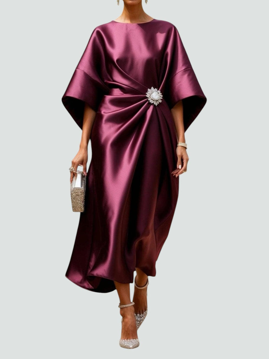 Coralyeth | Elegant Dress Red
