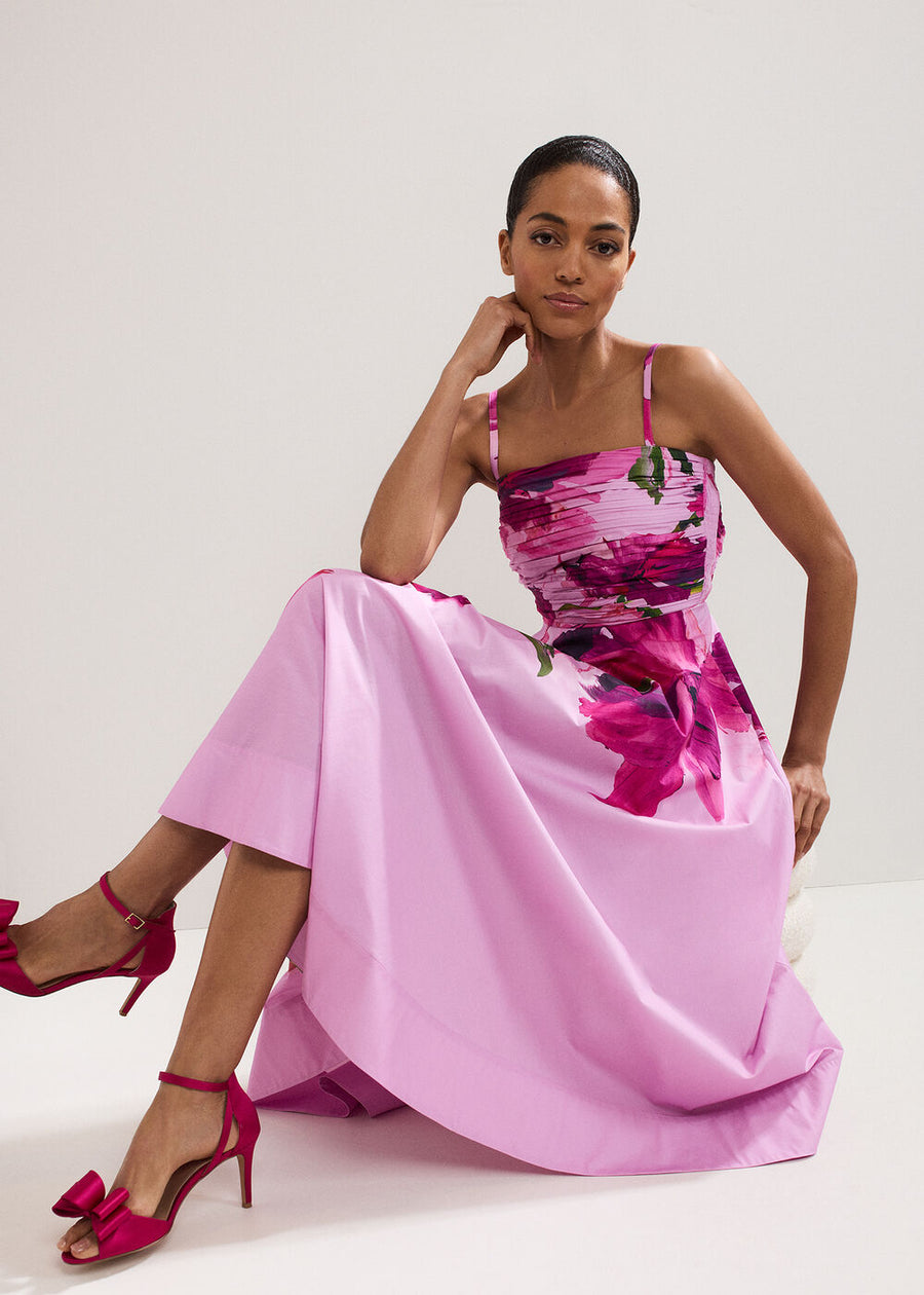 Kleid mit Cassia-Print