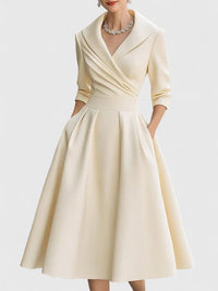 Helena Wrap Midi Dress