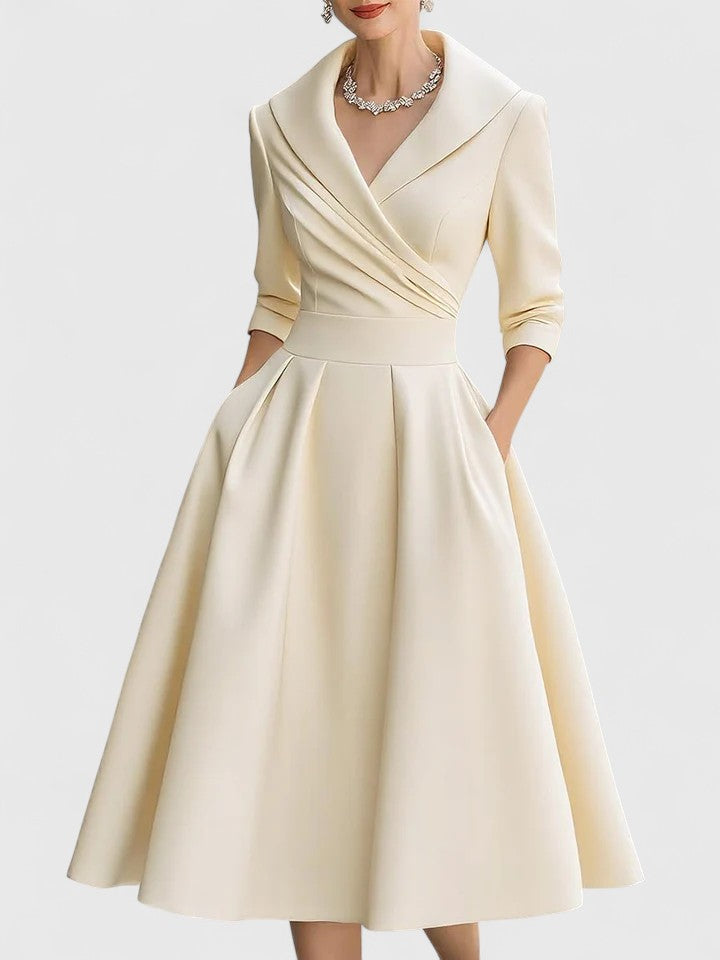 Helena Wrap Midi Dress