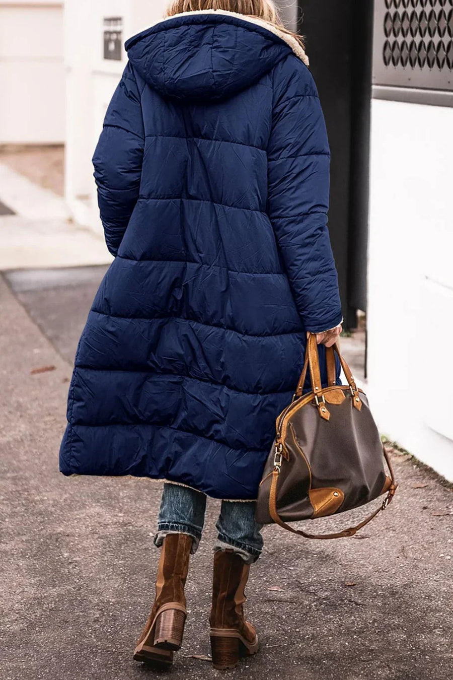 Madeline – Reversible Long Winter Jacket