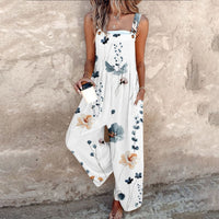 Isabella - Comfortable Printed Dungarees